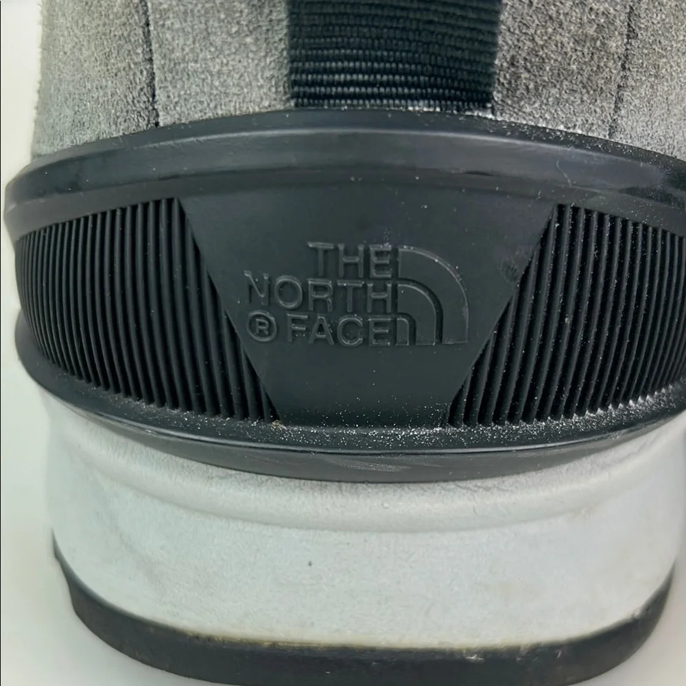 The North Face Larimer Waterproof Gray and Blue Outdoor Winter Mid Boots